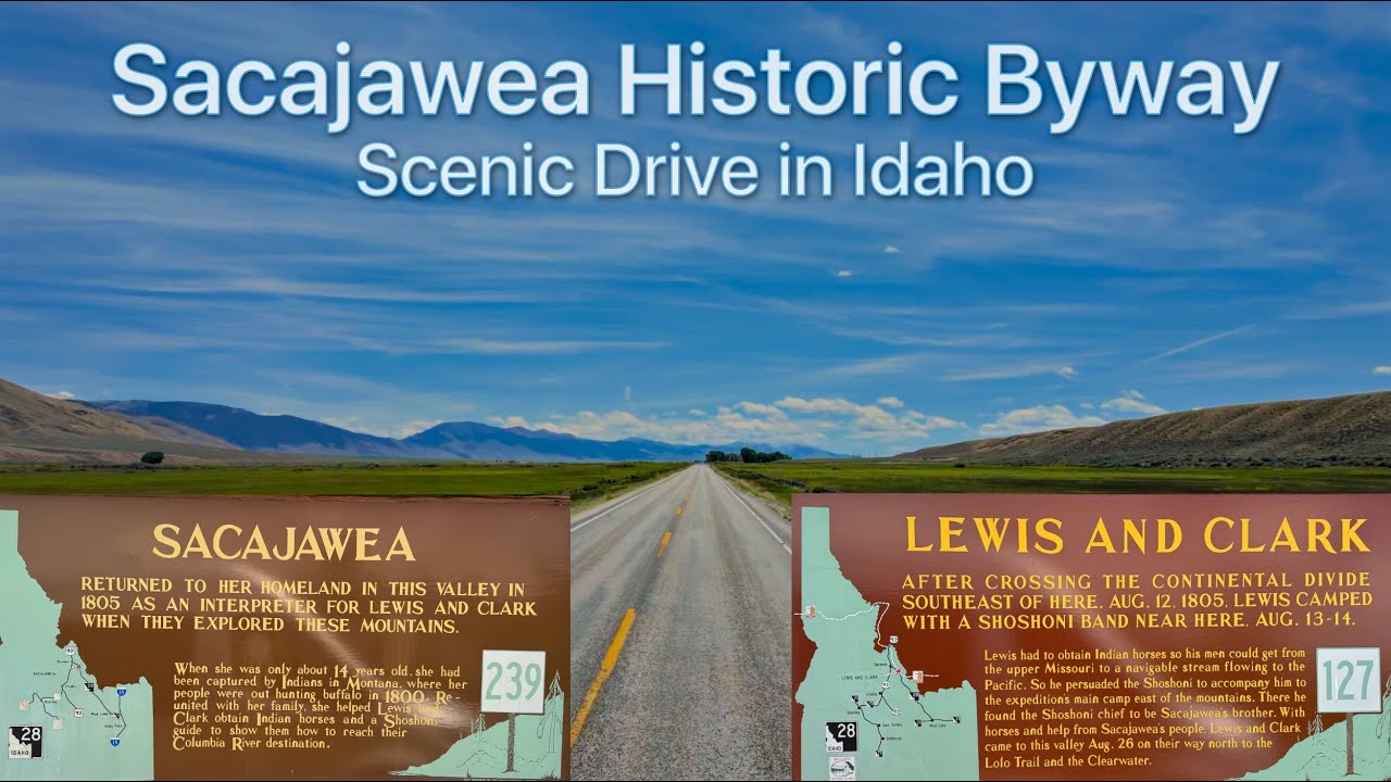 Sacajawea Historic Byway – Scenic Idaho Drive Through History in 4K HDR!