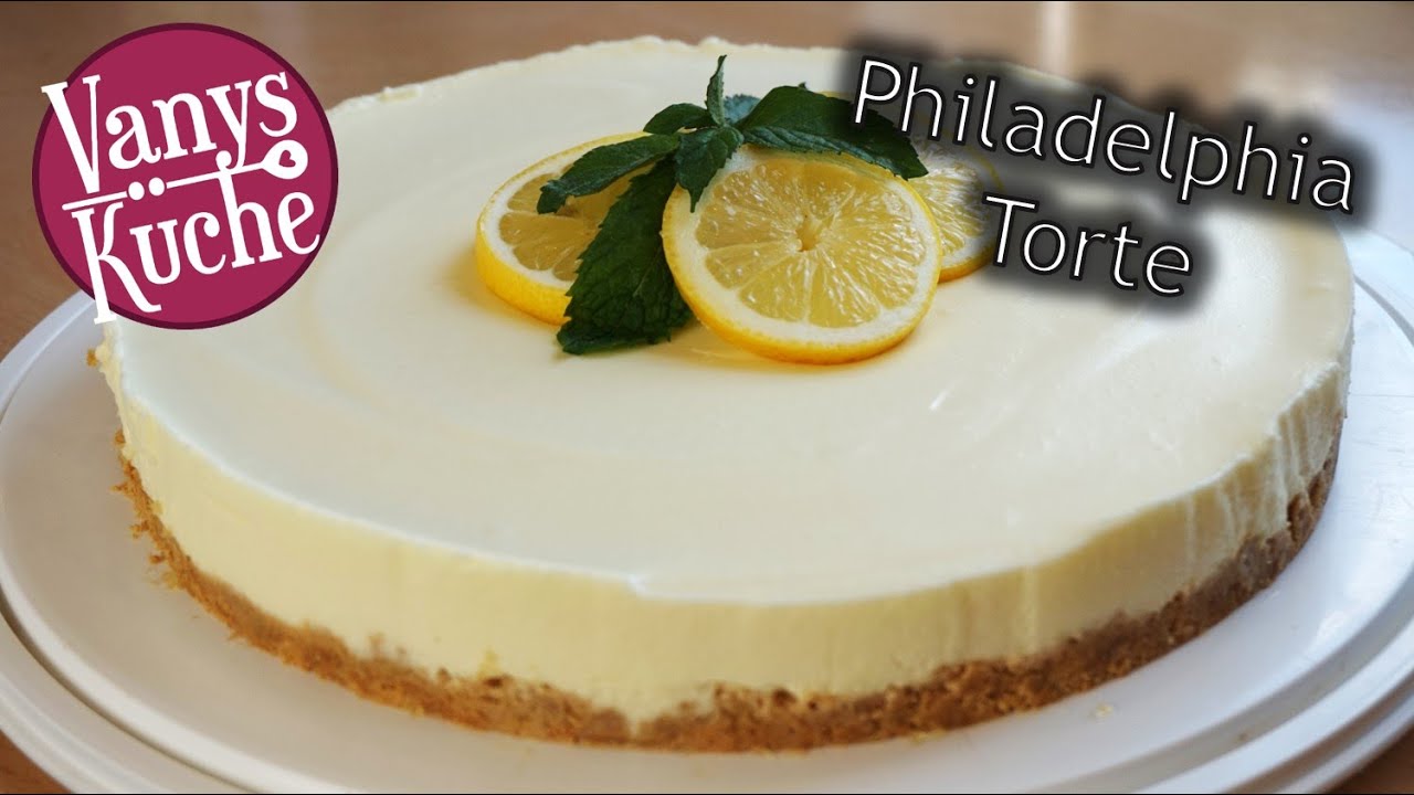 Philadelphia-Zitronen-Torte / K&uuml;hlschranktorte ohne Backen/no bake Rezept