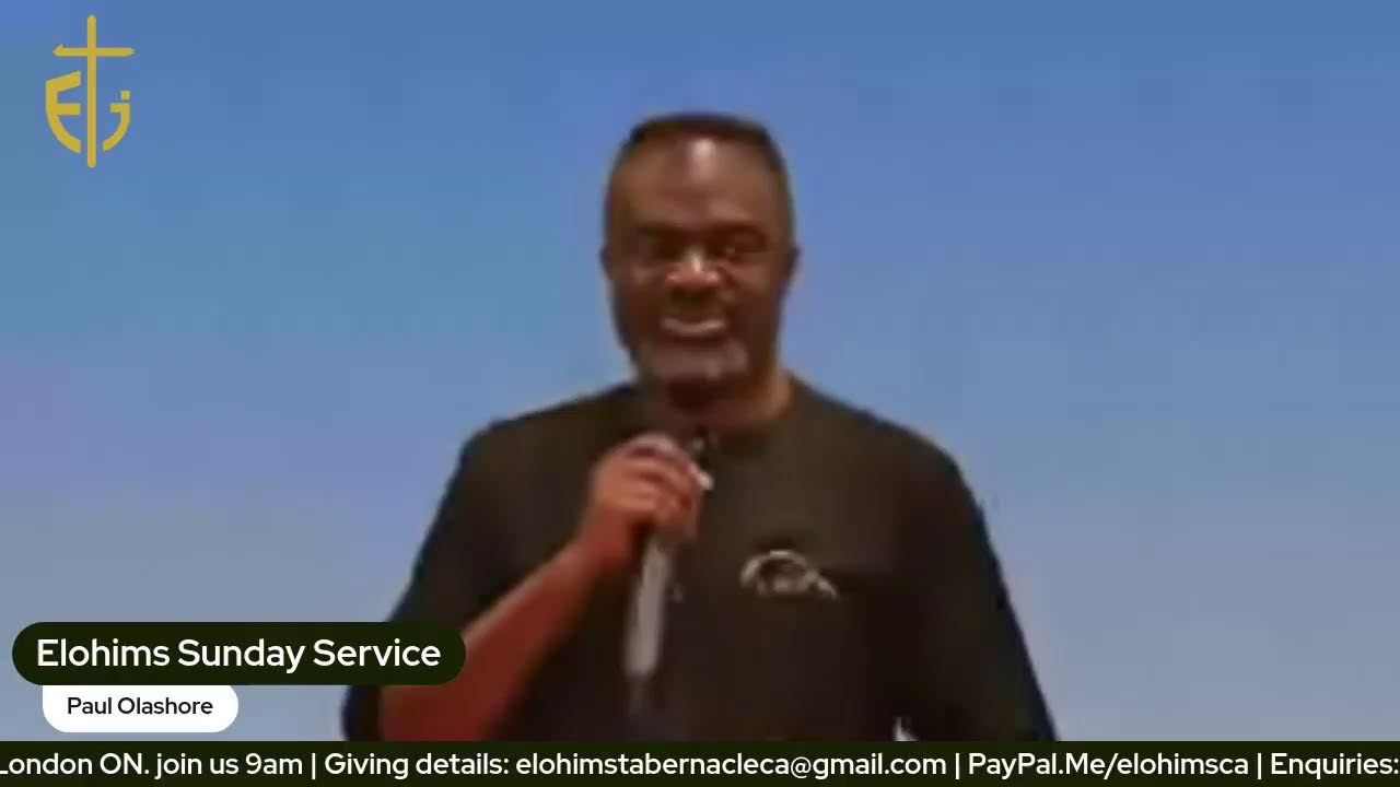 Elohims Sunday service