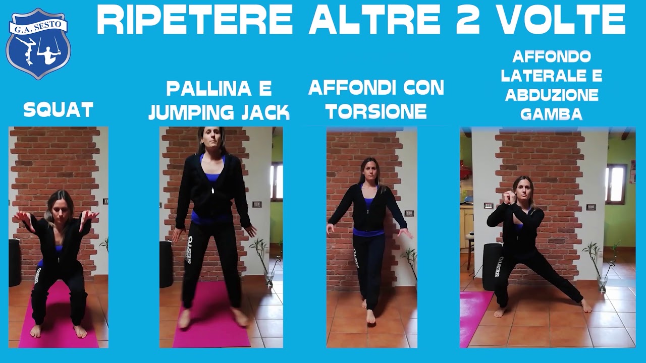 Esercizi di allenamento funzionale