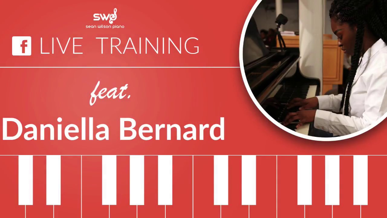 LIVE PIANO TRAINING w/SEAN WILSON