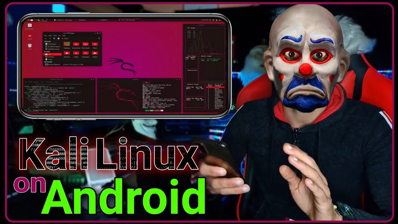 تثبيت كالي لينكس علي الموبايل بواجهة رسومية 😉🧑🏻‍💻 - Kali Linux on Android with GUI