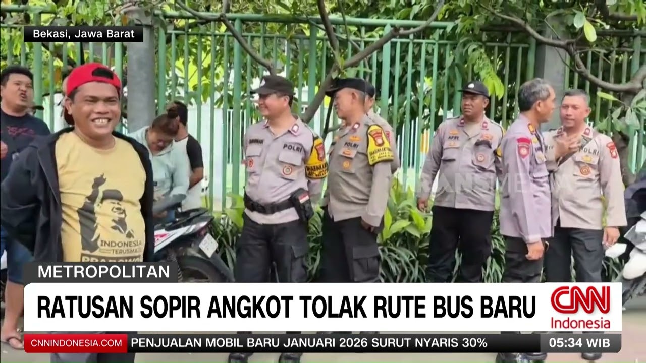 Ratusan Sopir Angkot Tolak Rute Bus Baru | REDAKSI PAGI (11/02/26)