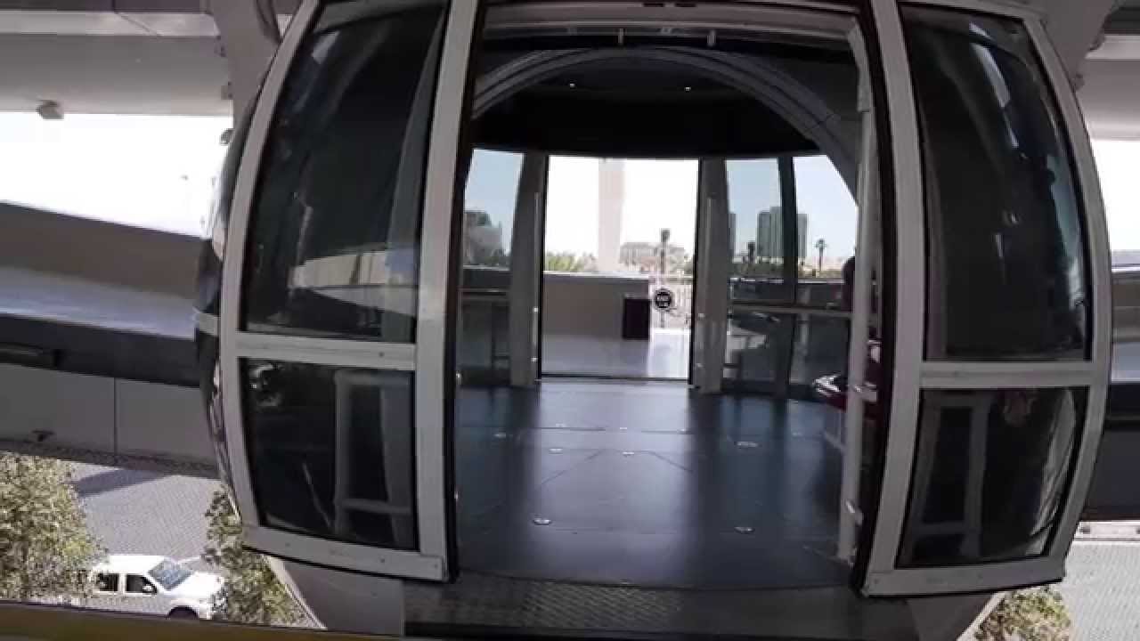 An Epic ride on The tallest Ferris Wheel in the world, The High Roller in Las Vegas.