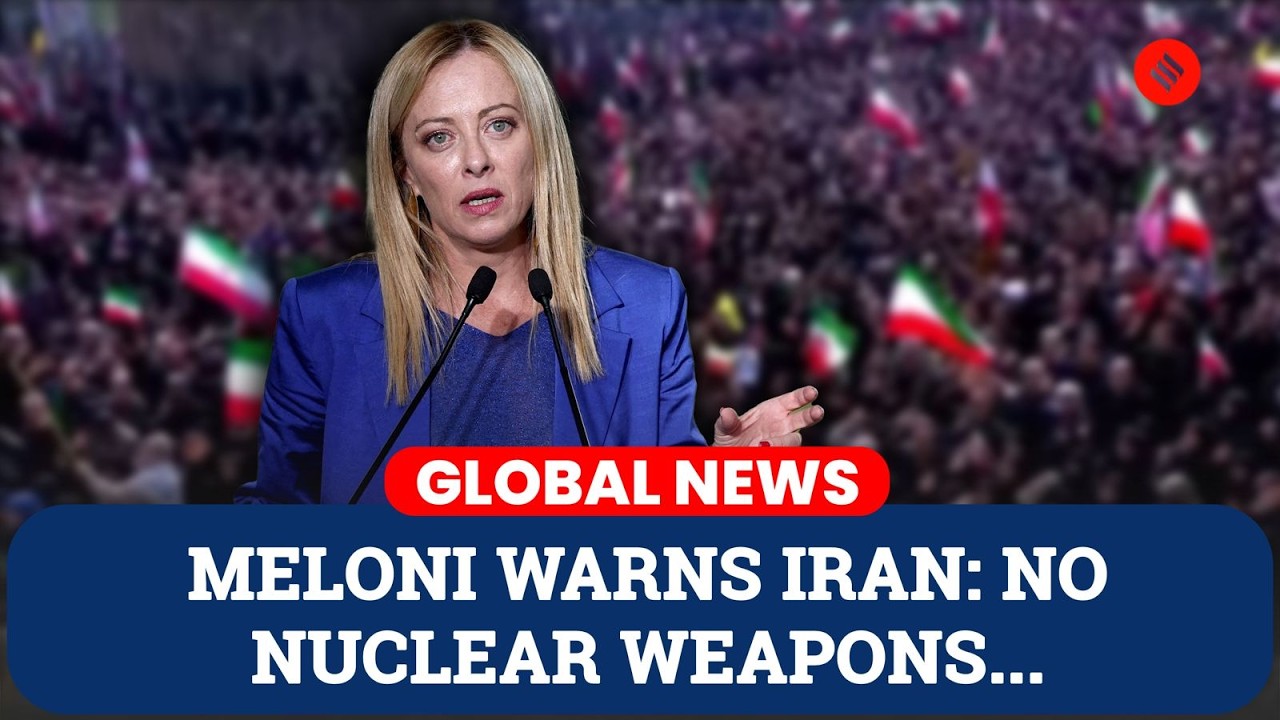 Джорджия Мелони заявила, что Ирану «нельзя позволить» обладать ядерным оружием, в то время как в ...