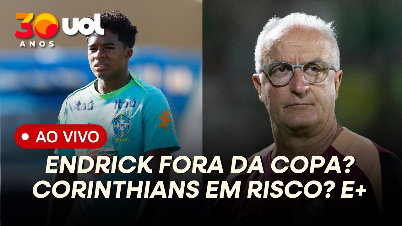 ENDRICK FORA DA COPA? O ALERTA DE ANCELOTTI, A TENS&Atilde;O DE DORIVAL NO CORINTHIANS E O CAOS NO BOTAFOGO