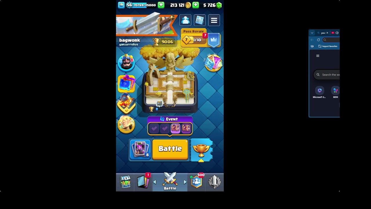 TRYING NEW CLASH ROYALE MODE