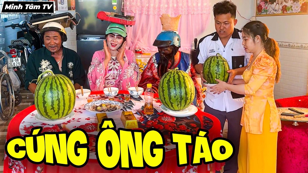 Gia Đình Bất Ổn Cúng Ông Công Ông Táo - Minh Tâm TV