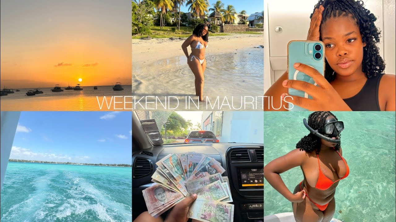 Weekend In Mauritius🏝️ ~ #travelvlog #islandlife #vacation