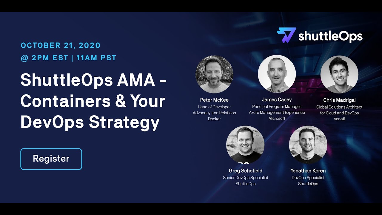 ShuttleOps October AMA - DevOps and Container Strategy