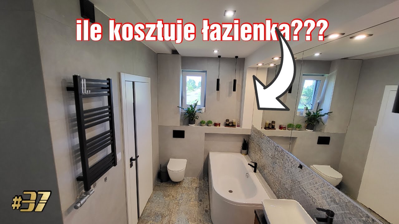 Ile kosztuje wykonanie łazienki w 2023? Koszt łazienki #37