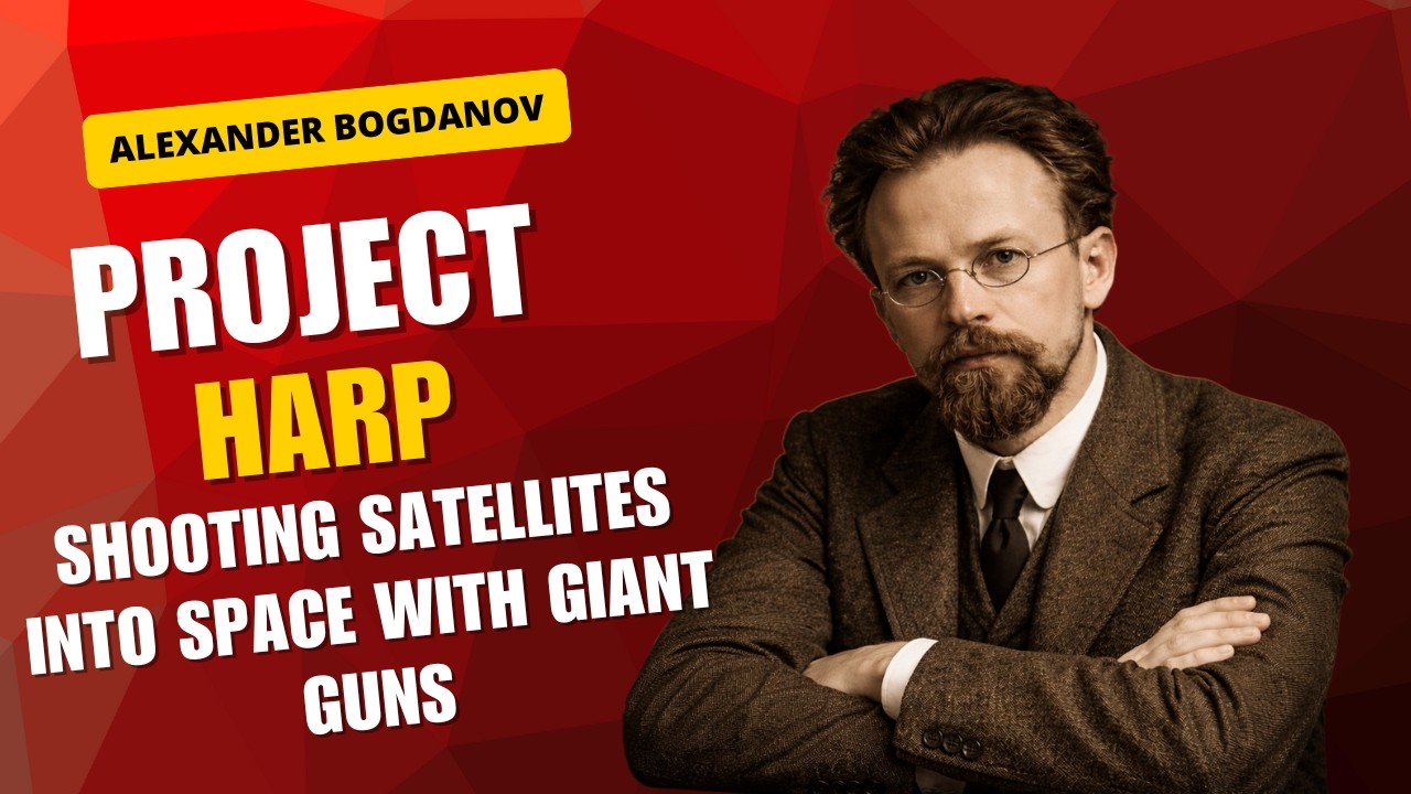 Project HARP - Shooting satellites into space with giant guns | Alexander Bogdanov