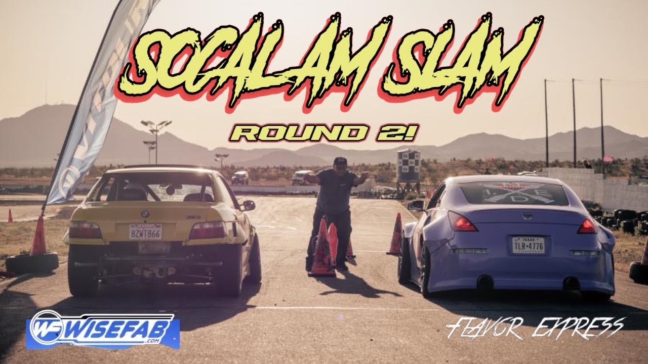 Recap from Round 2 of SoCal AmSlam grassroots drift comp!