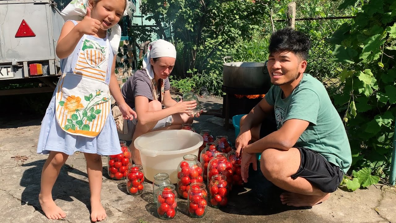 CARA MENGAWETKAN TOMAT UNTUK PERSIAPAN MUSIM DINGIN - PRESERVE FOR WINTER
