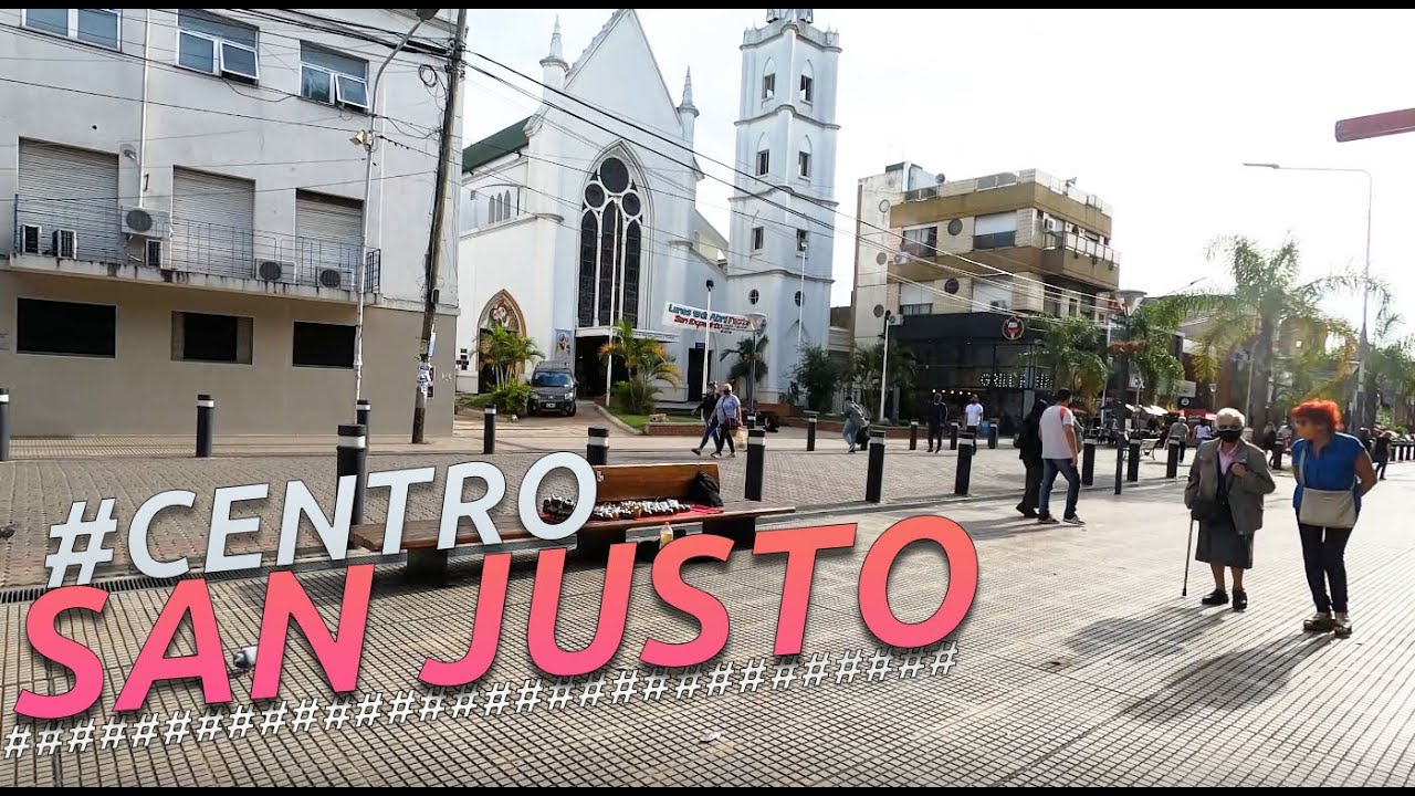 Recorriendo SAN JUSTO I BUENOS AIRES I ARGENTINA I Walking Tour HD
