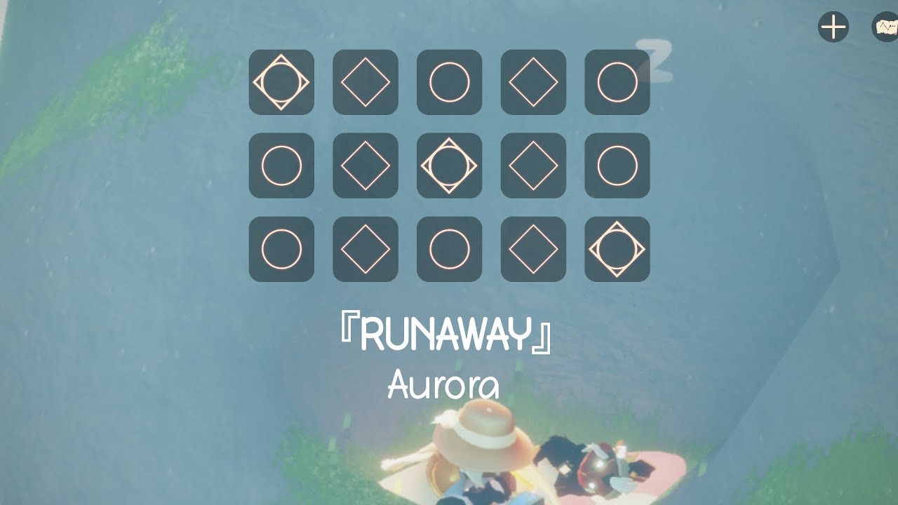 『RUNAWAY』AURORA｜ Piano full cover｜Sky: Children of the Light Music