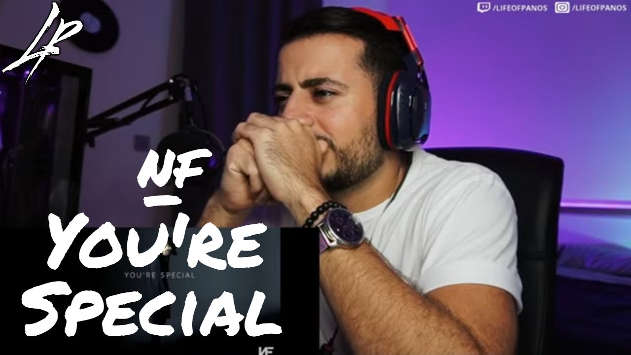 NF - You're Special *Reaction* | He's SOO Versatile!!