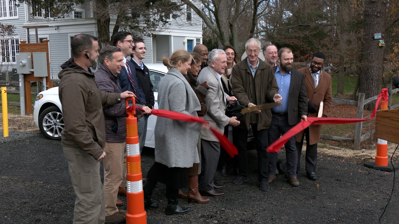 Norwalk's First Electric Vehicle Charging Station