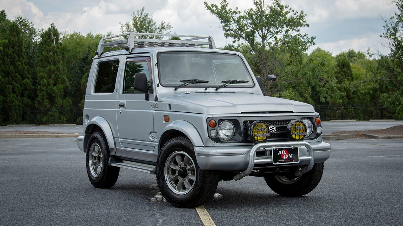 ATL JDM's- 1997 Suzuki Jimny Sierra Elk (Hector's CUSTOM ORDER-RARE SILVER 1.3L ELK) Walk Around