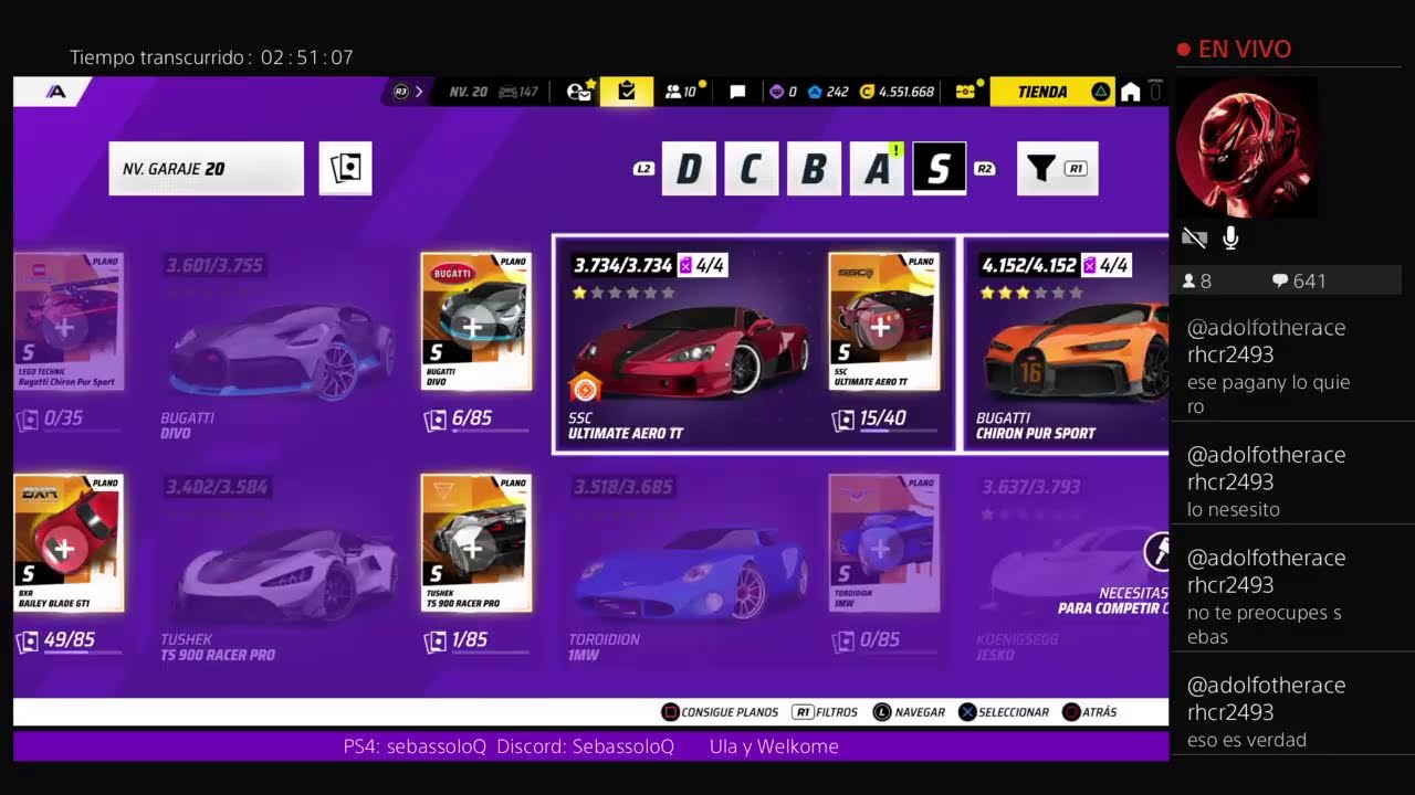 El primer directo del año 2026 jugando con los subs xd / Asphalt Legends #38