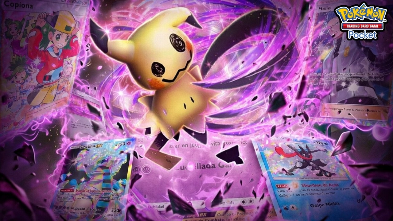 🚨 NO LE PUEDEN PEGAR | Mimikyu EX + Greninja es una locura