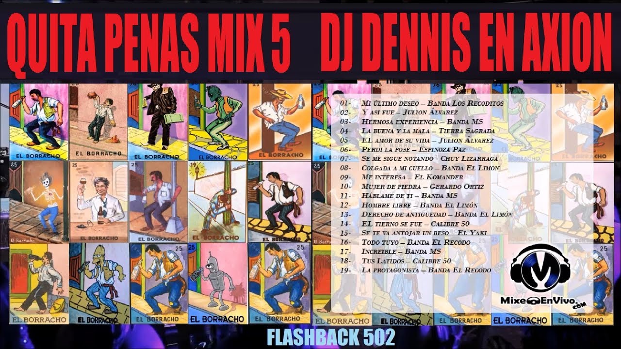 Cantina Mix 5 / Quita Penas Mix 5