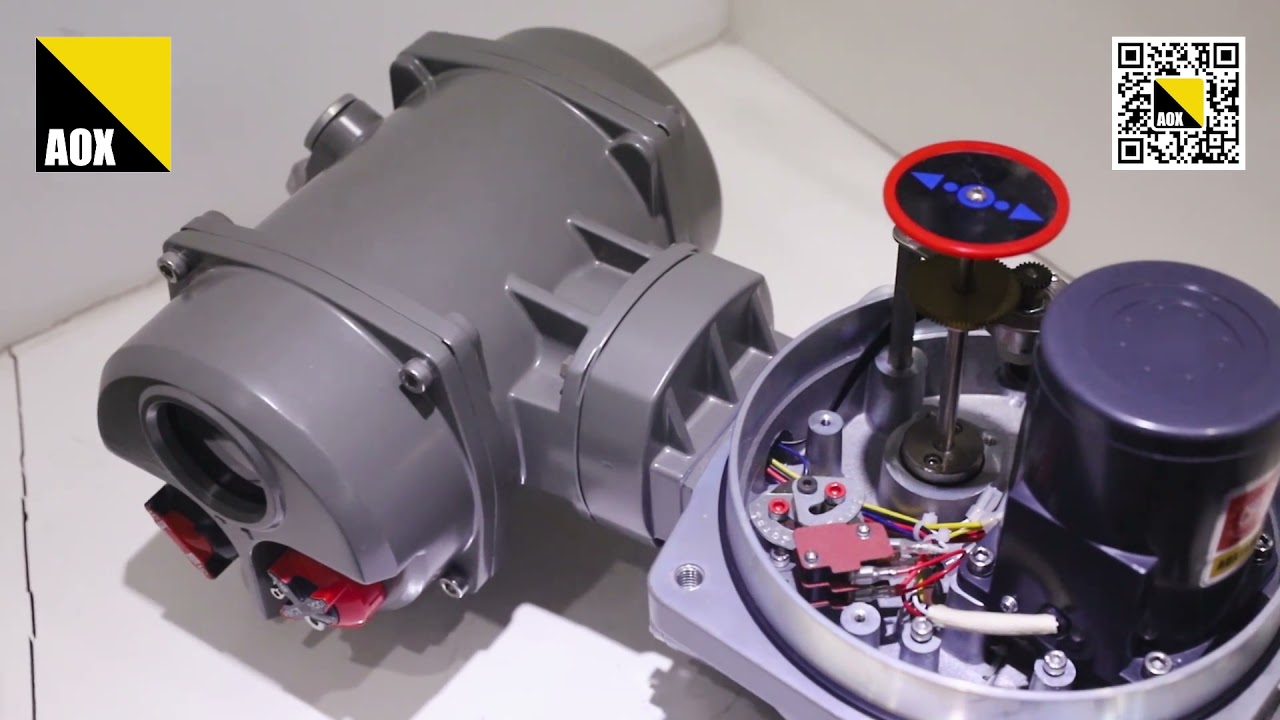 AOX-Q part-turn electric actuator introduction