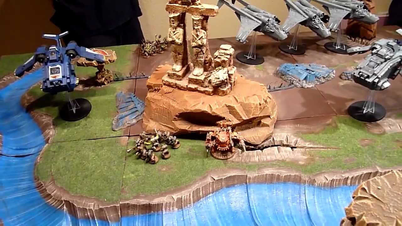 Warhammer 40k Dual-Battle Report: Orks gegen Fliegerliste