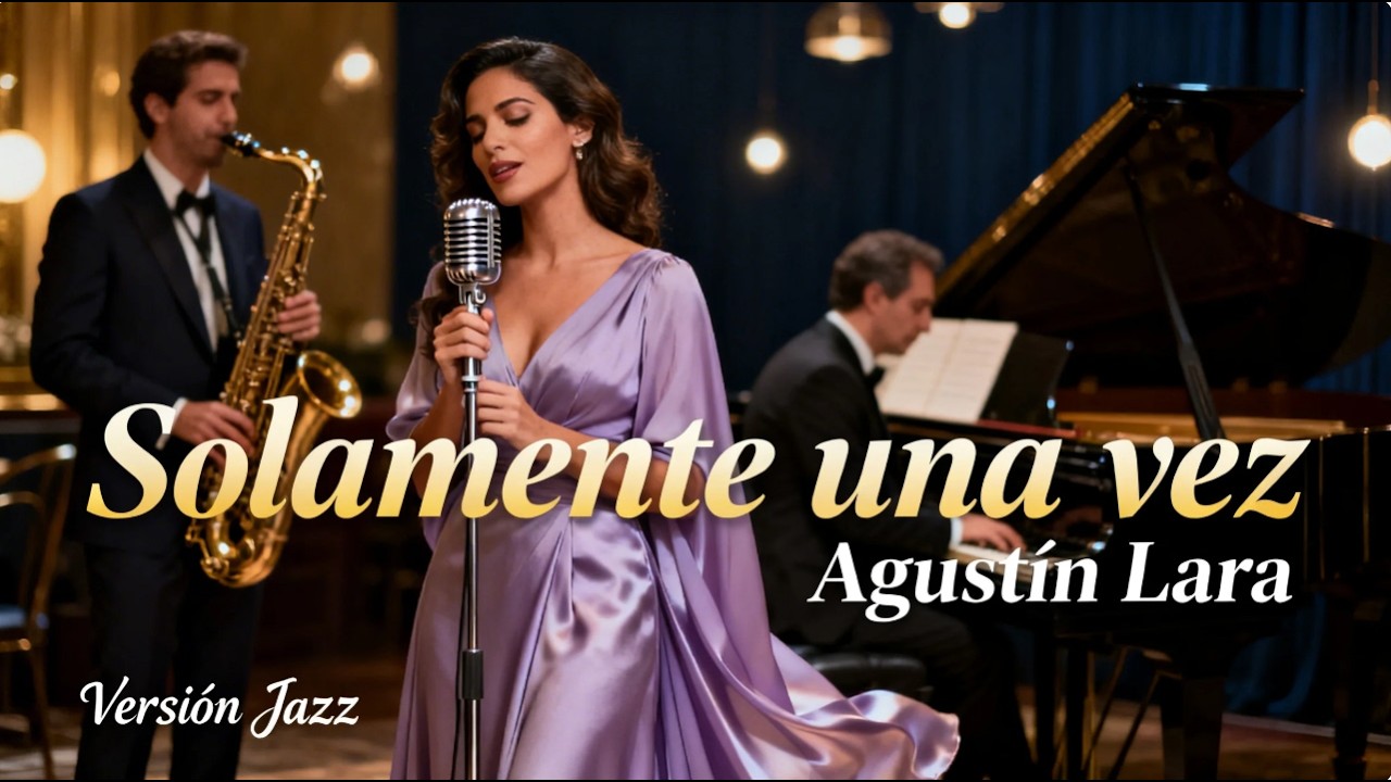 Solamente una Vez – Agustín Lara | Cover Bolero Jazz | Jazz Latino y Música Romántica