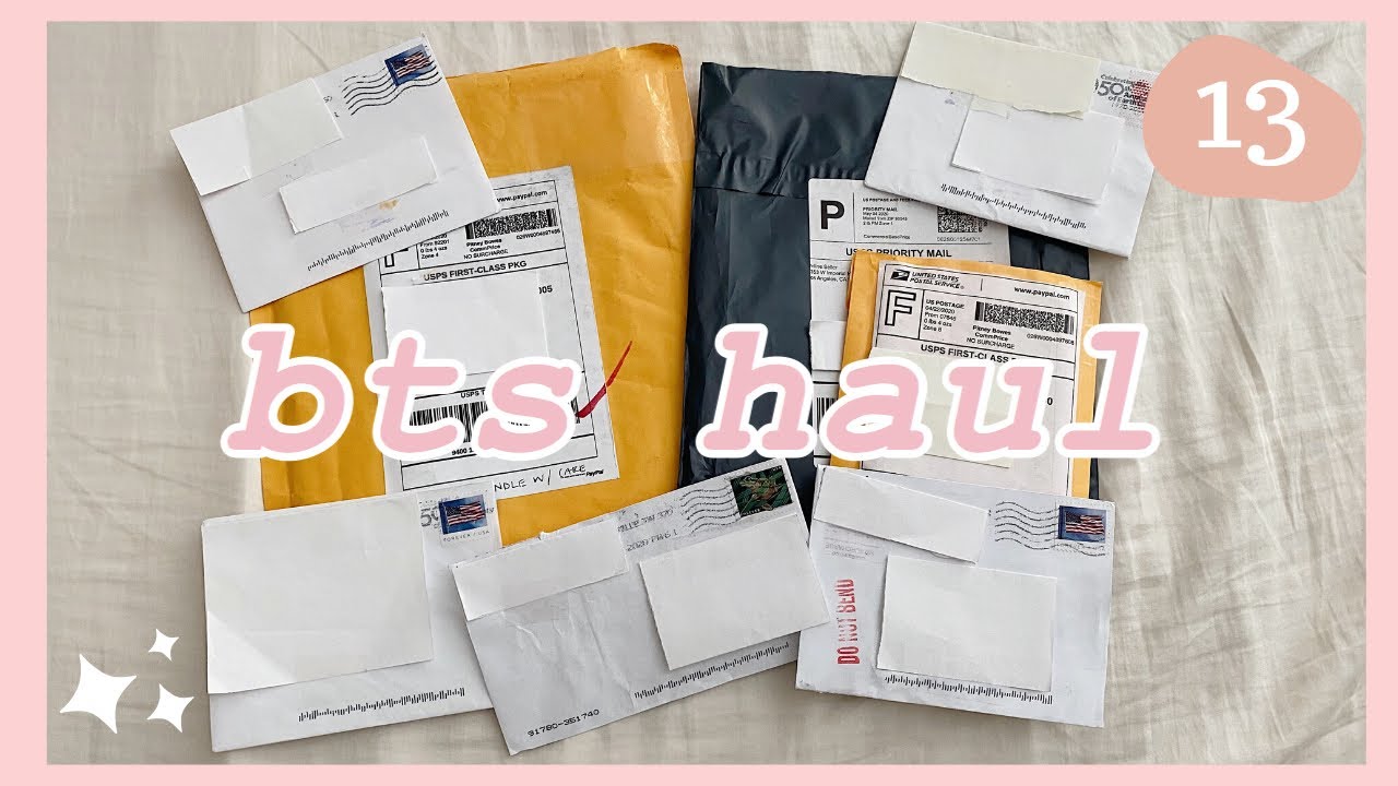 BTS HAUL 13 || album, bts ring set, & photocards!!