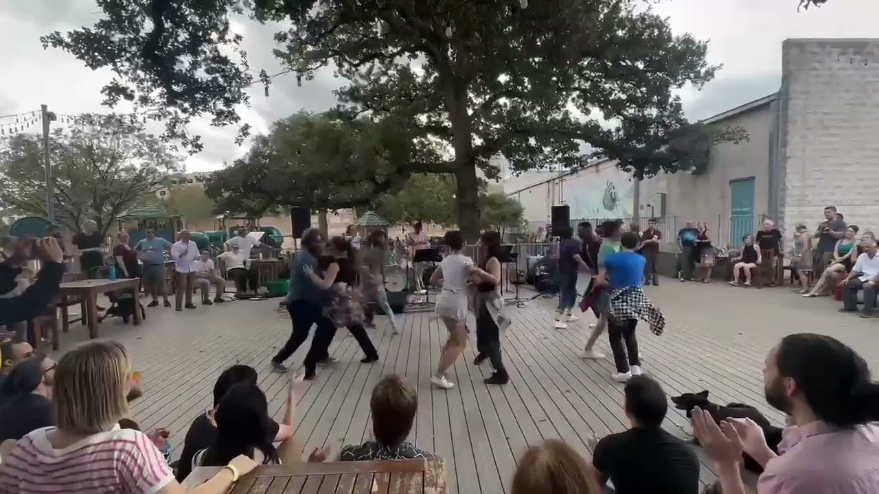 Bat Rhythm performs "Ace High" at Central Market