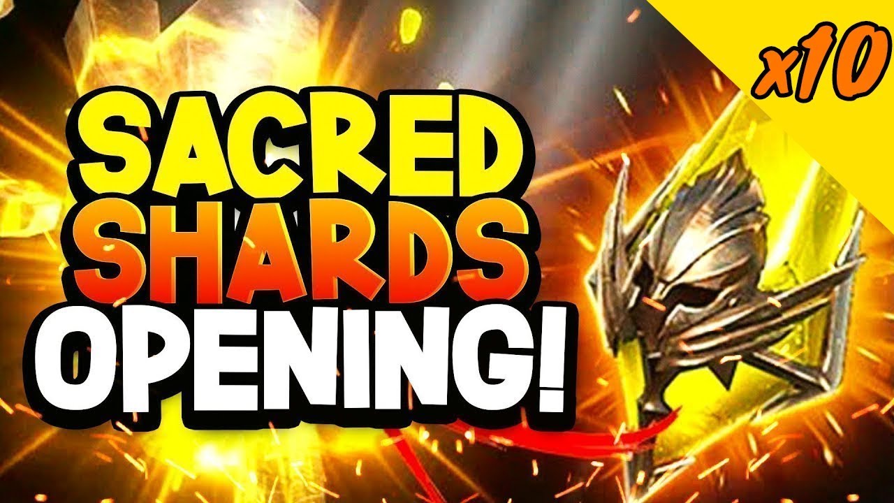 Raid Shadow Legends: 10 x Sacred Shard Opening (What Legendary Will I get!?)