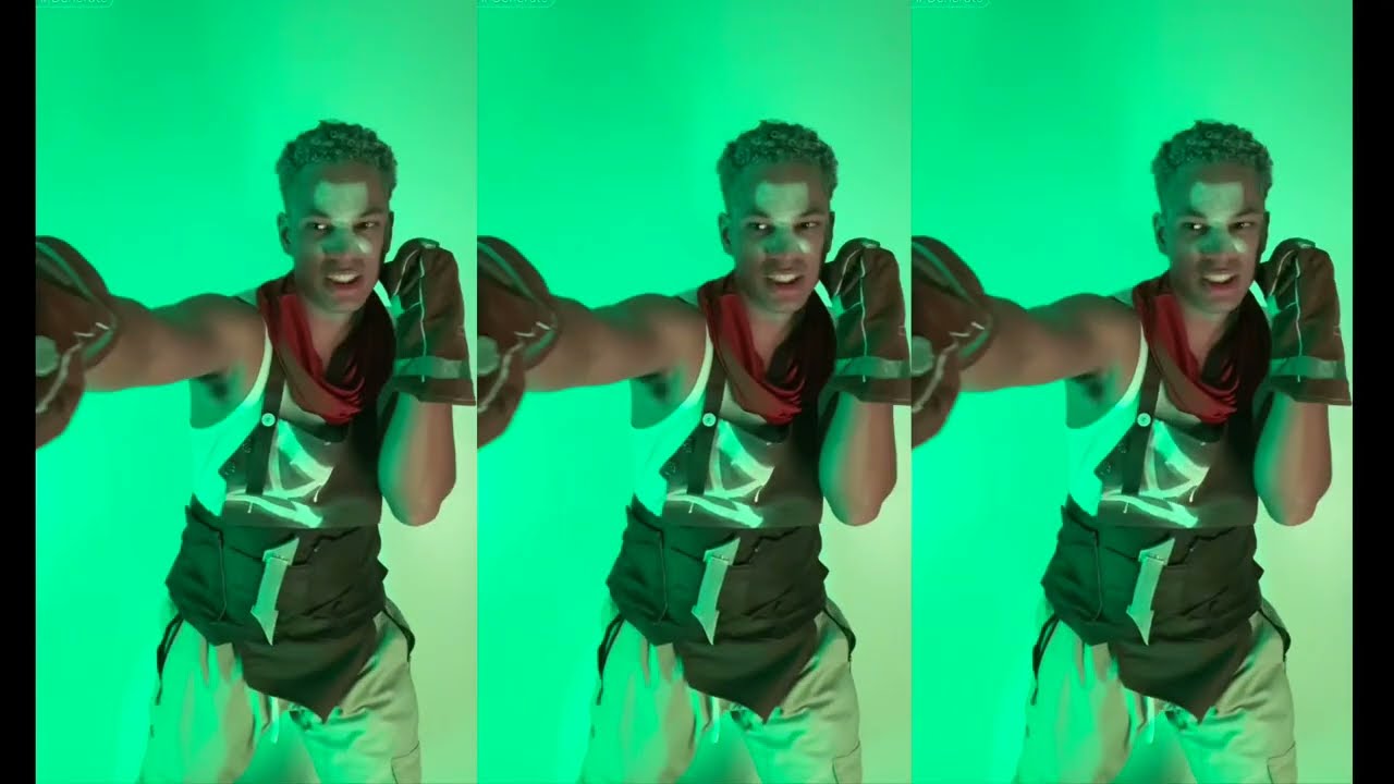 making an EKKO cosplay from ARCANE