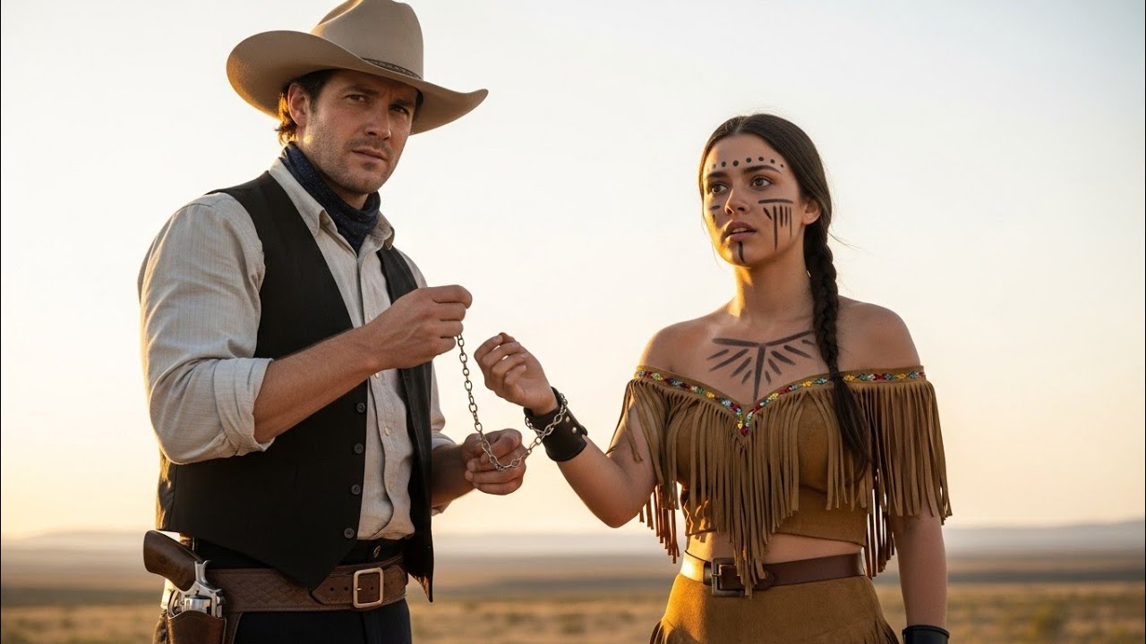 „Ich sterbe lieber, als dir zu gehören“, sagte die Apache-Frau, als der Cowboy sie befreite
