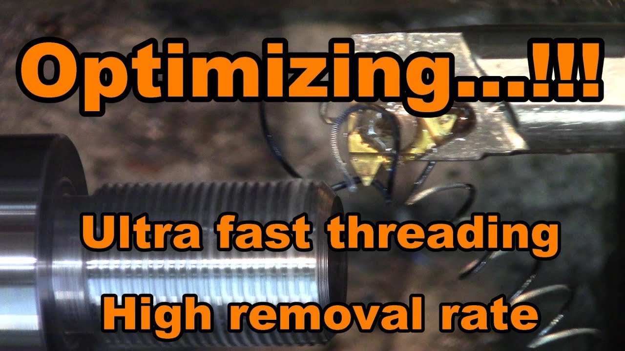 Optimized machining… Ultra fast threading, FAST accurate machining, etc  CNMG 432 from Banggood