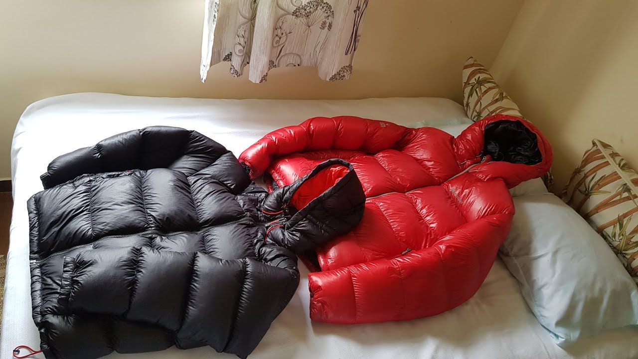 Lavando Jaquetas e saco de dormir de Plumas de Ganso