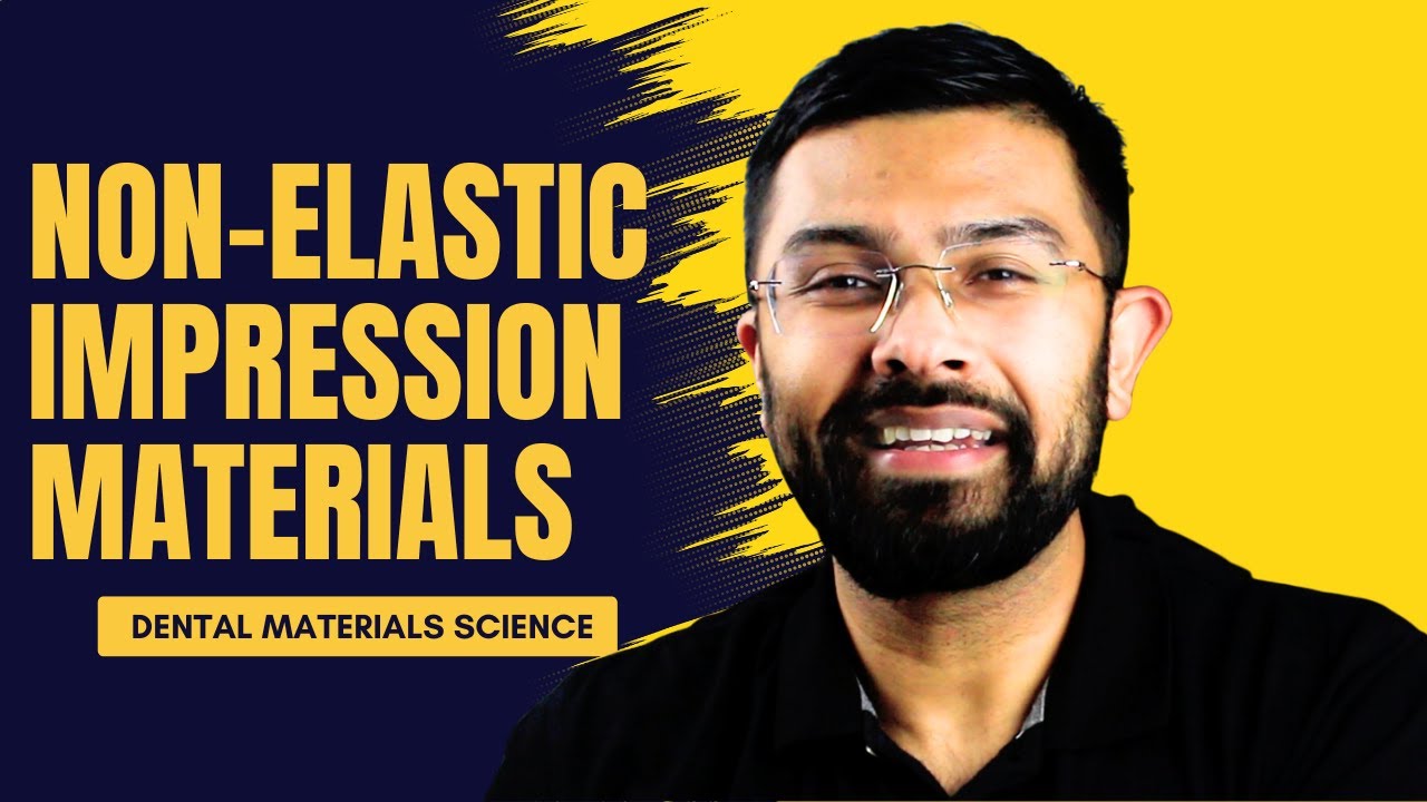 Non-Elastic Impression Materials | Dental Materials | Dr. Shaikh
