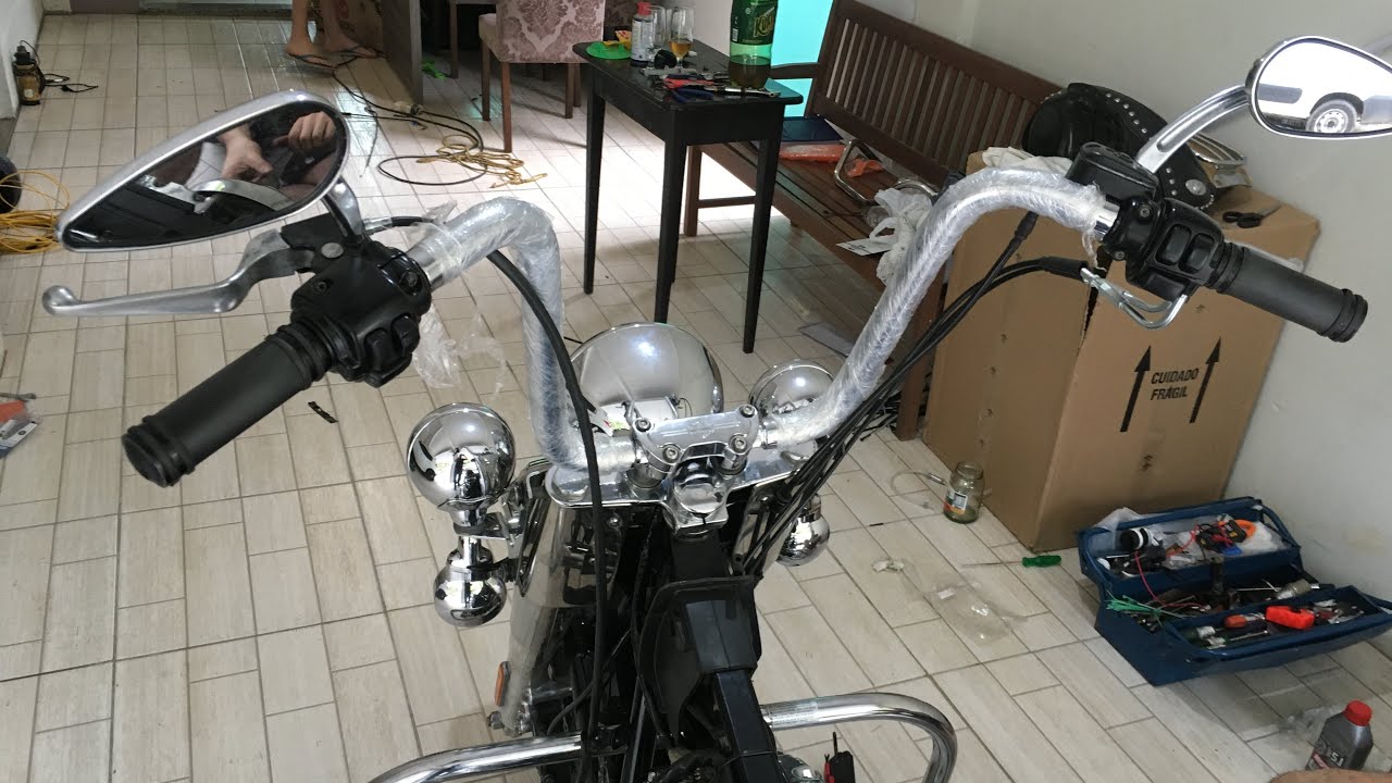 Harley Heritage: Instalando Seca Suvaco 14” - Ronco V2