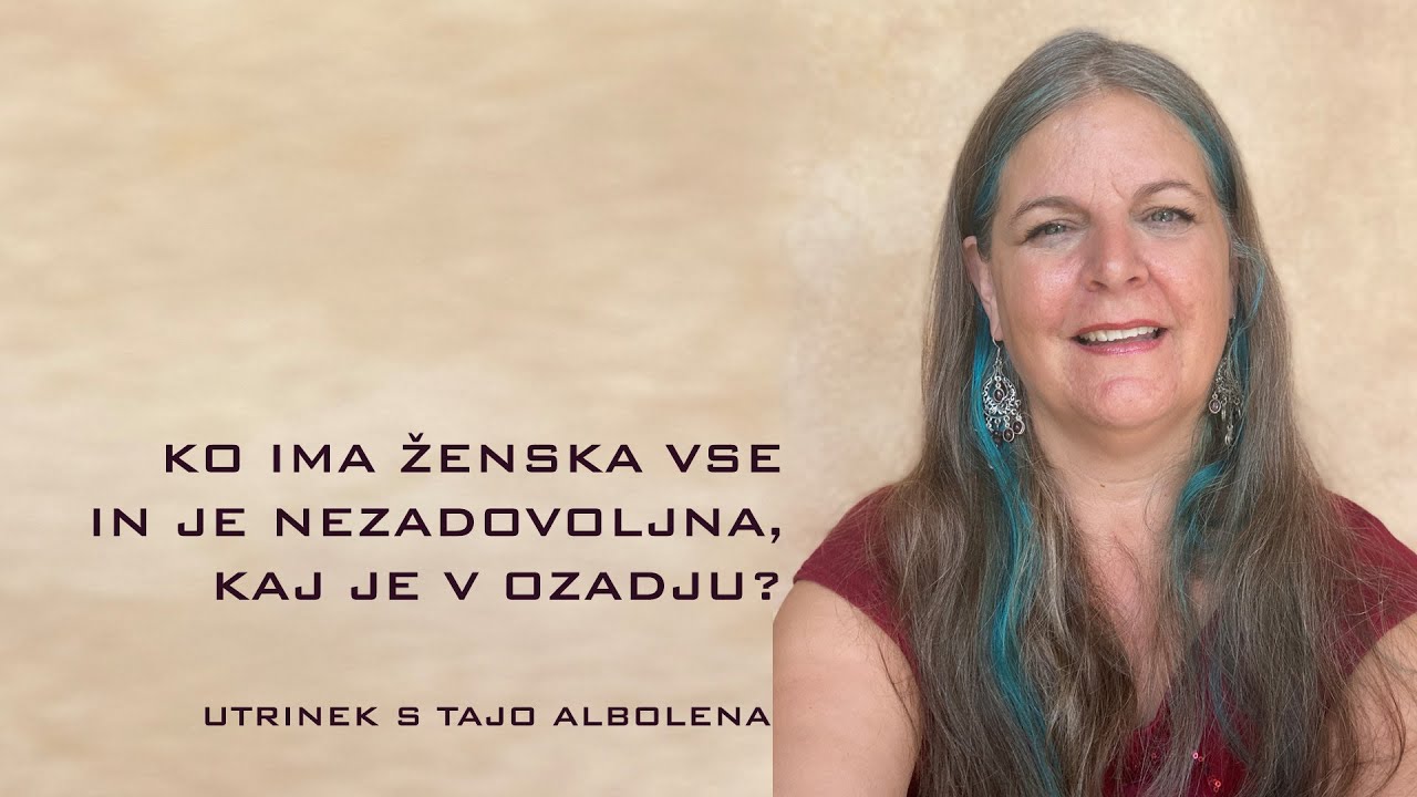 Ko ima ženska vse in je nezadovoljna, kaj se skriva v ozadju...