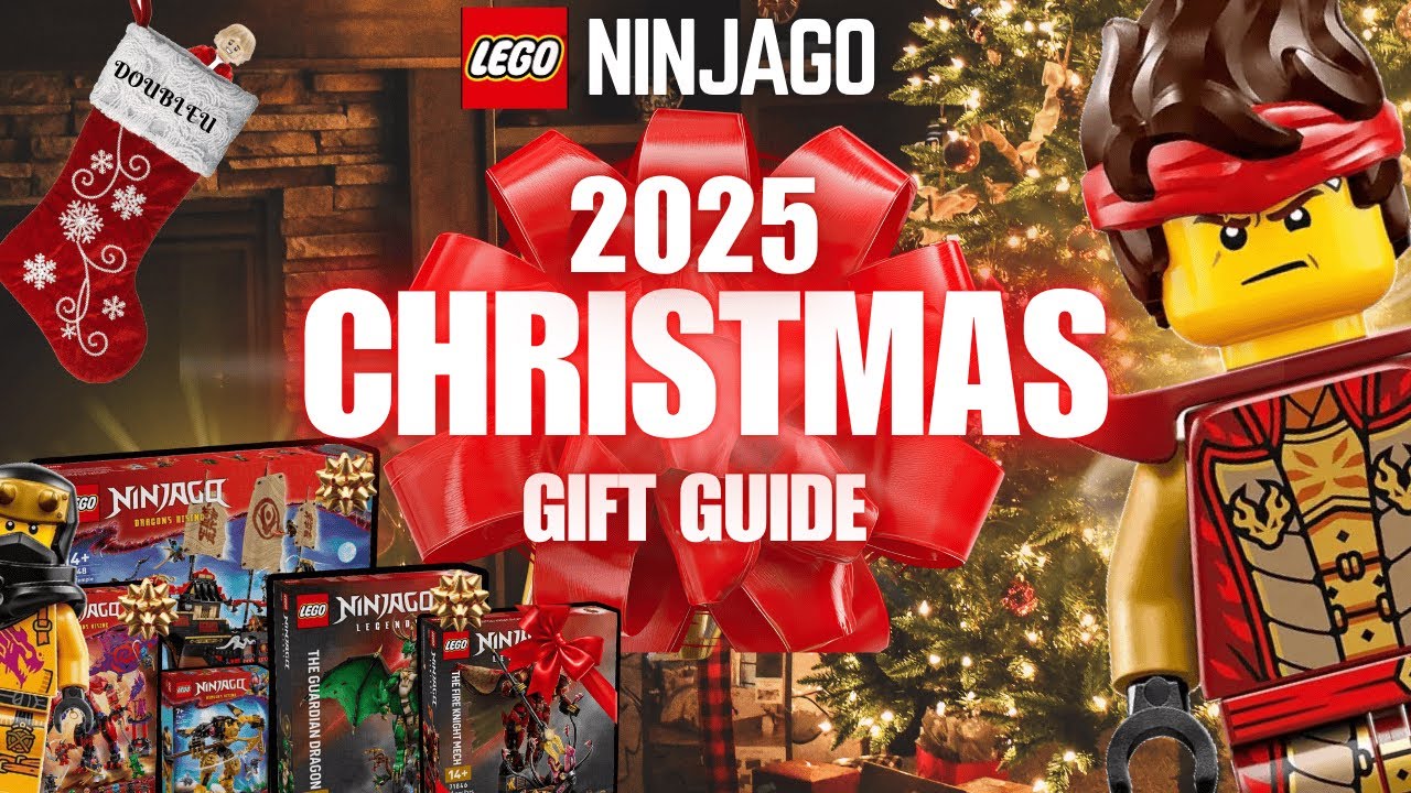 Рождественский путеводитель по подаркам Lego Ninjago 2025 года!!