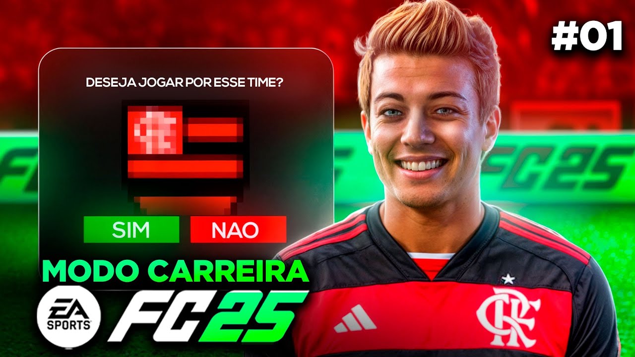 O INÍCIO DE UM CRAQUE!! - Modo Carreira Jogador #1 EA FC 25