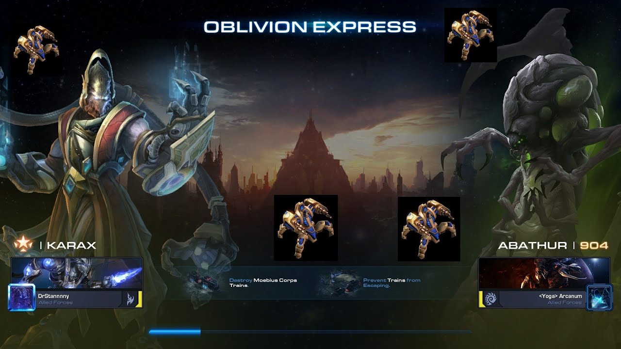 StarCraft 2 Co-Op Karax P2. Immortals IMBA!!!