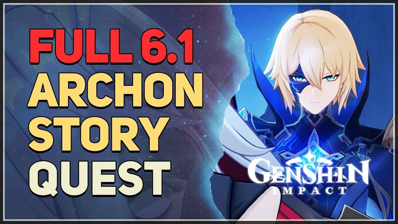 FULL 6.1 Archon Story Quest (Song of the Welkin Moon Act 3-4) Genshin Impact