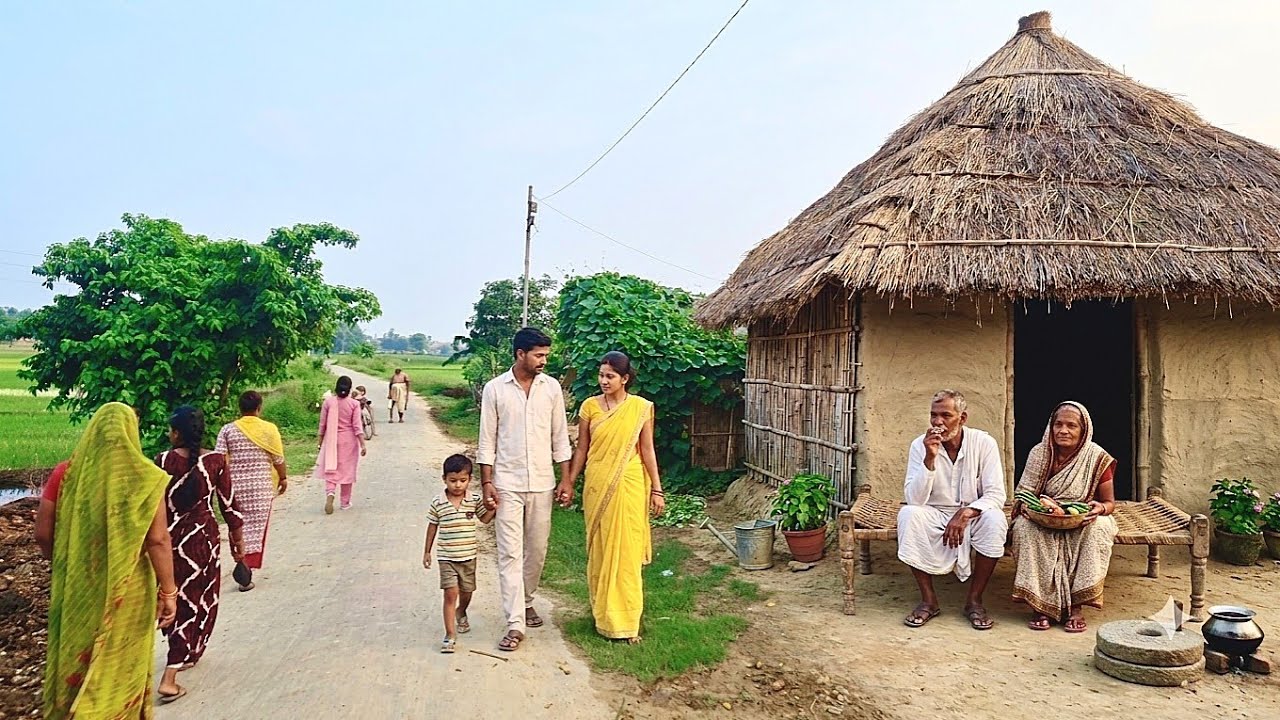 Happy Life in Rural India: Simplicity and Peace Combined
