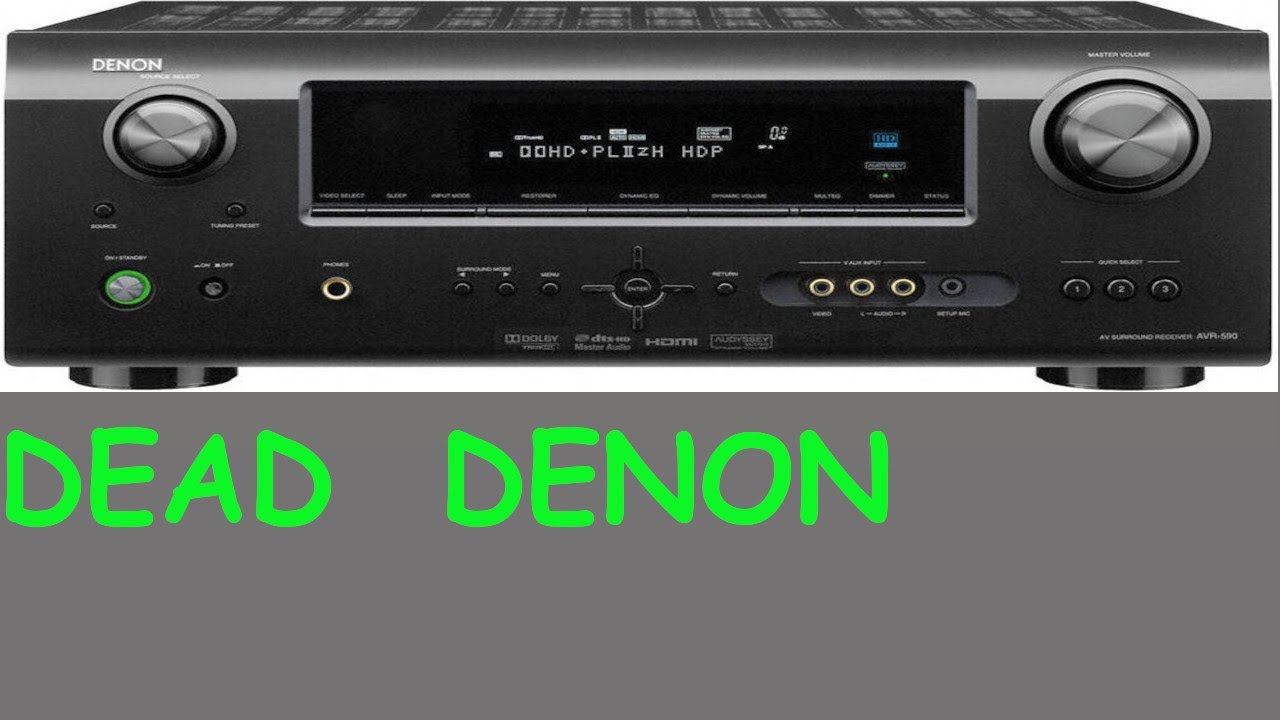 Denon AVR590 no power repair