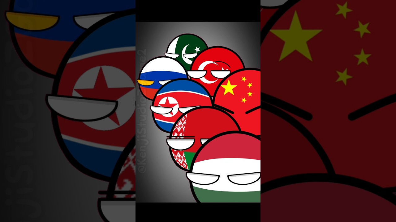 Eternal Enemies || Romania Vs Hungary || [ CountryBalls ] || #countryballs #shorts