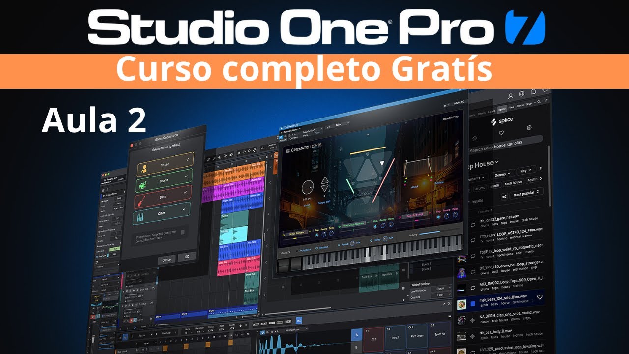 Curso de studio one 7 (Aula2)