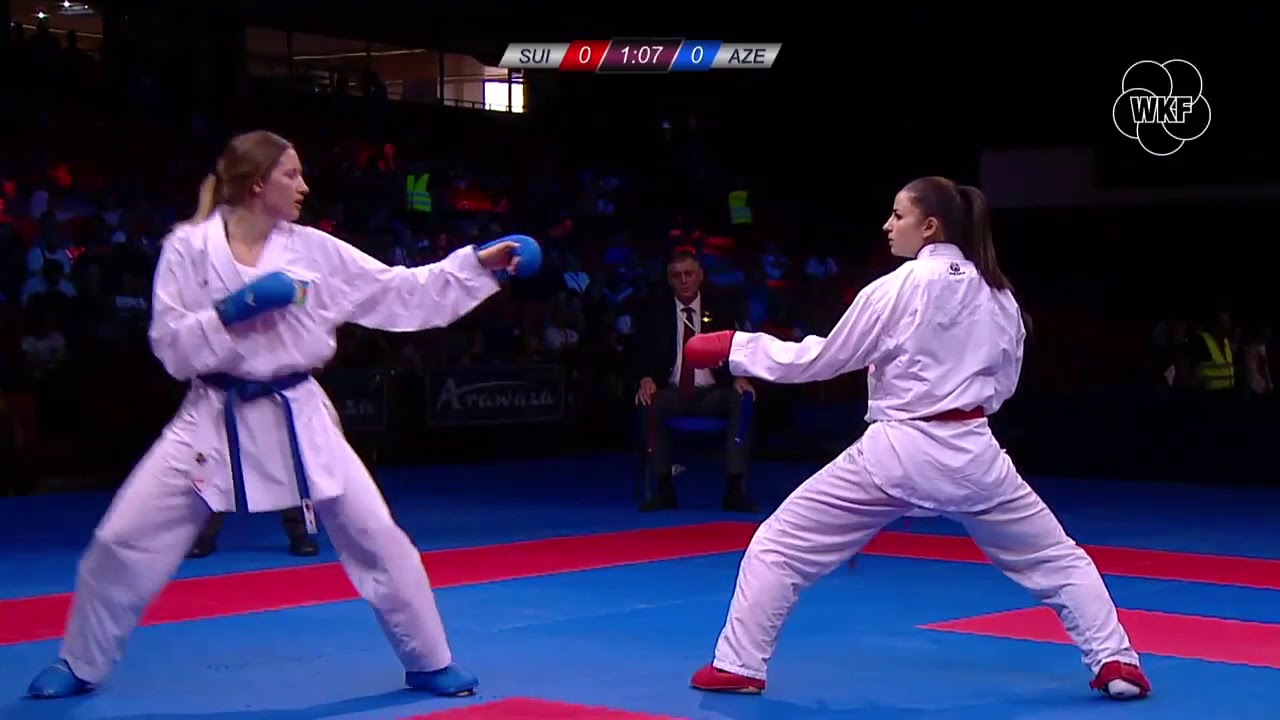 Elena Quirici (SUI) - Irina Zaretska (AZE) - European Championships 2018 - Final Kumite -68 kg