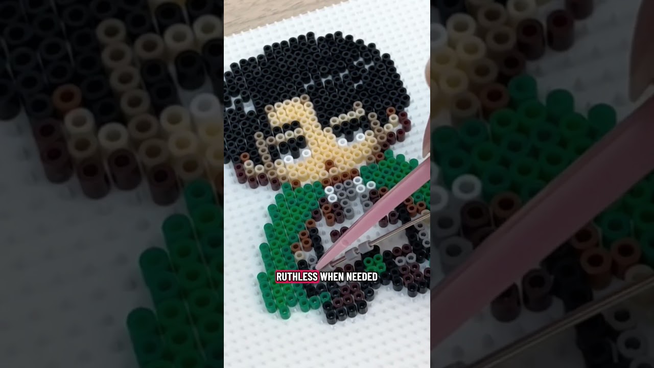 Атака на Титанов из бисера Pixie Beads?! 🤯 Эпичная пиксельная работа! #pixiecraft #pixiebeads #mi...