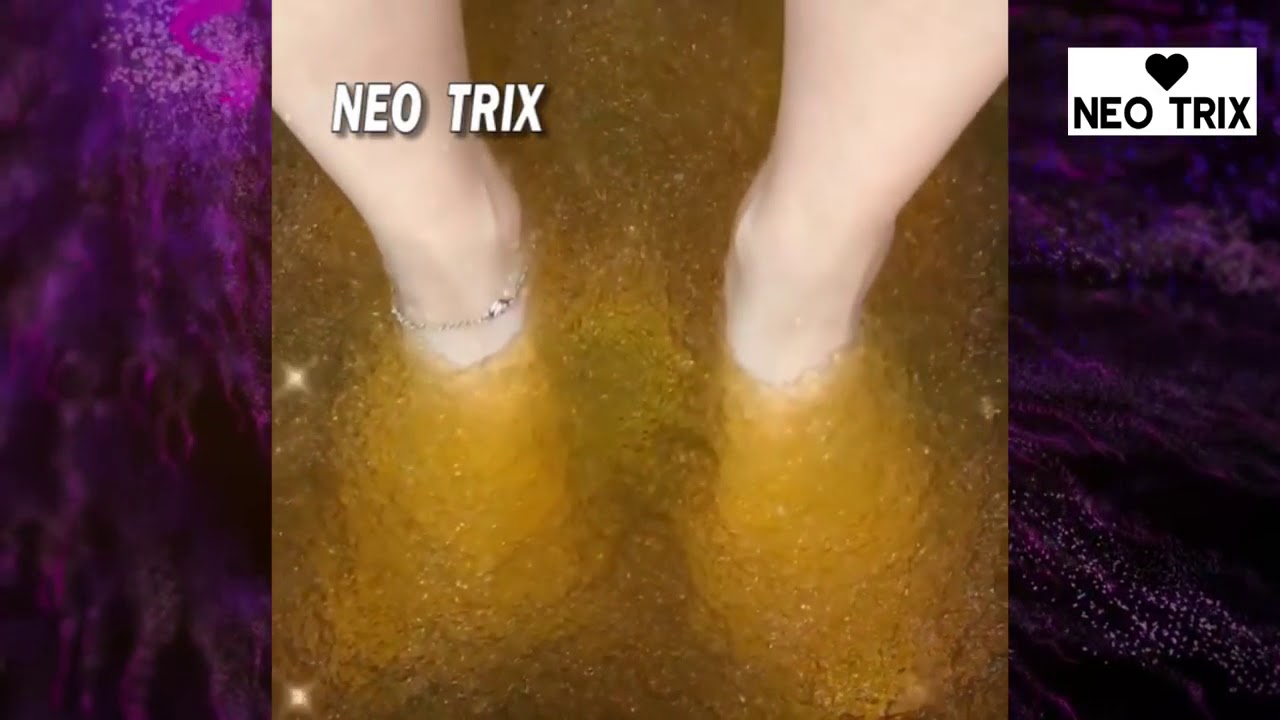 RELAXING PEDICURE TUTORIAL - A Unique Foot Spa Experience 💙
